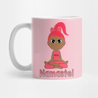 Yoga Girl: Namaste! Mug